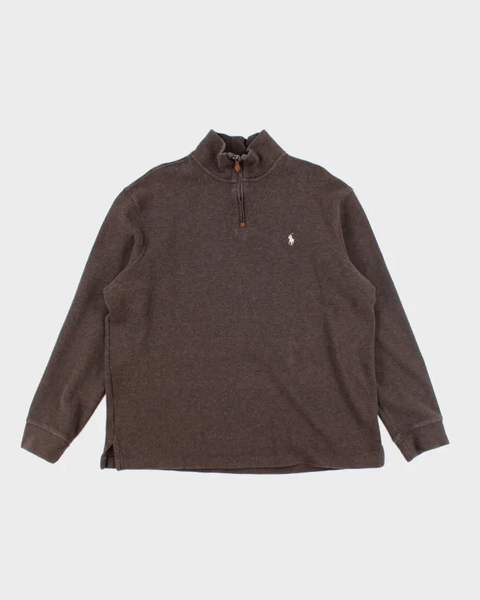 Vintage Ralph Lauren Half Zip Fleece - XL sold by Rokit