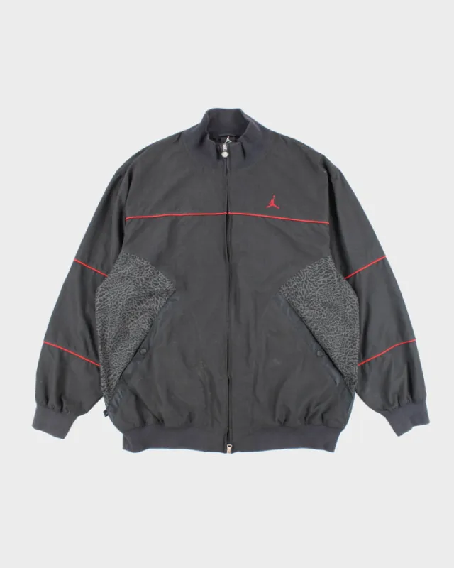 Vintage 2000's Jordan Lightweight Patterned Windbreaker Jacket - XXL sold by Rokit