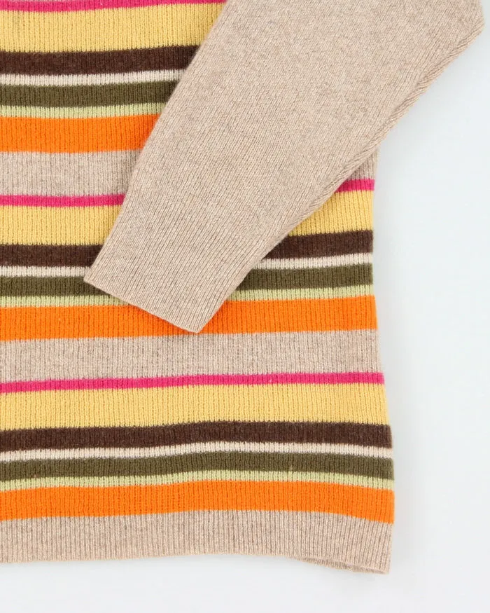 Vintage 90s A. Giannetti Cashmere Stripped Jumper - L sold by Rokit product image thumbnail 4