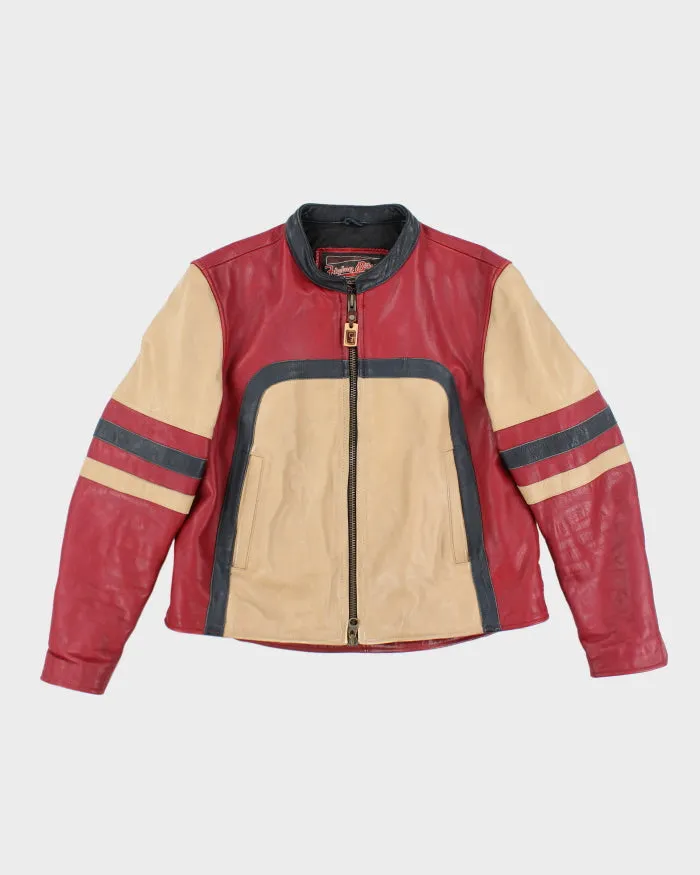 Vintage Leather Flying Biker Jacket - XL sold by Rokit