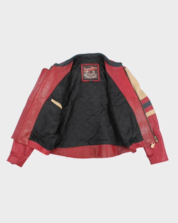 Vintage Leather Flying Biker Jacket - XL sold by Rokit product image thumbnail 5