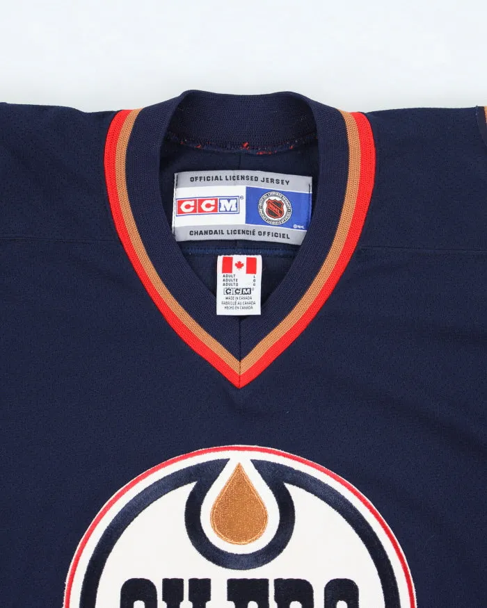 Vintage CCM Edmonton Oilers Oversized NHL Hockey Jersey - L sold by Rokit product image thumbnail 3