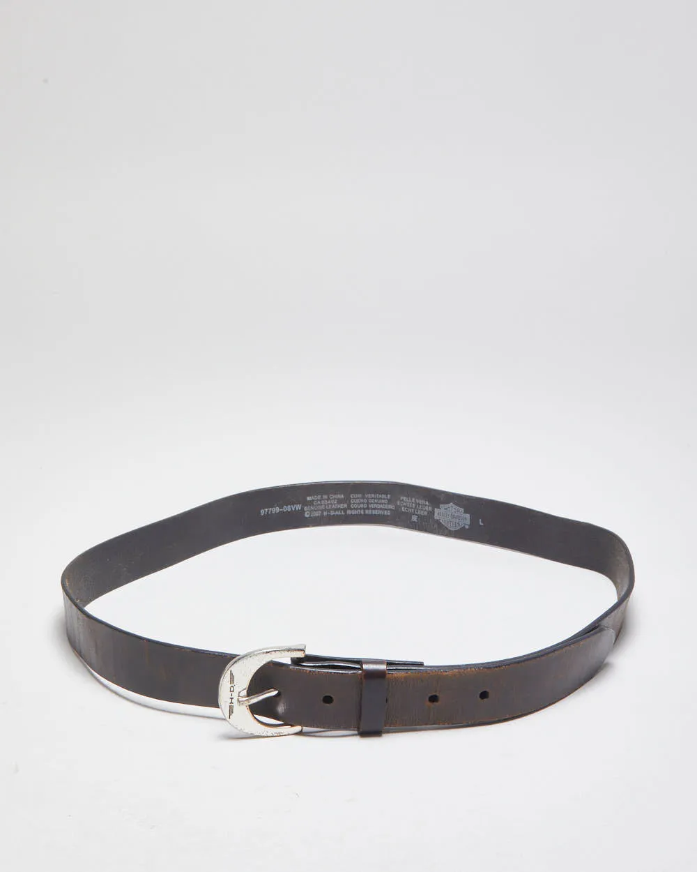 Harley Davidson Leather Belt - W35-39 sold by Rokit product image thumbnail 2