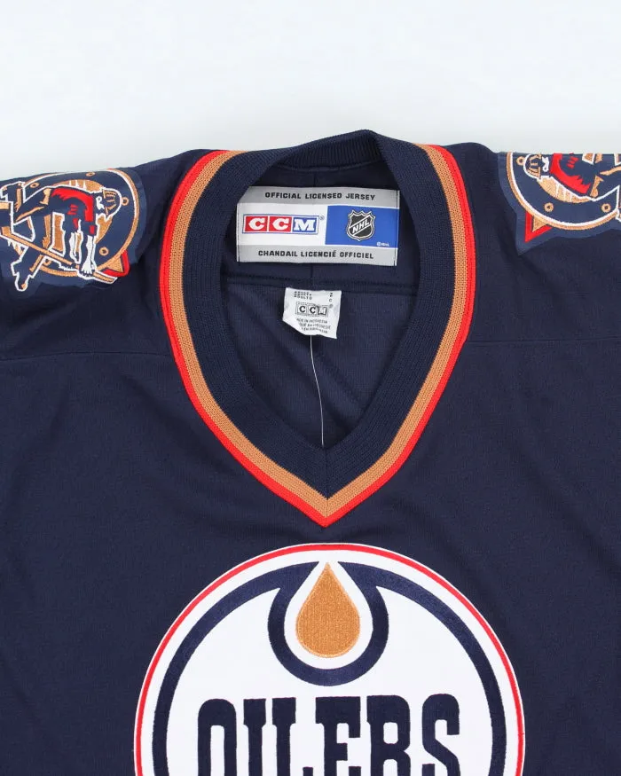 Vintage CCM Edmonton Oilers Oversized NHL Hockey Jersey - S sold by Rokit product image thumbnail 4