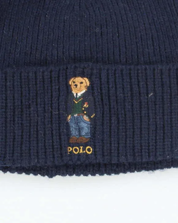 Vintage Ralph Lauren Embroidered Teddy Beanie - OS sold by Rokit product image thumbnail 3