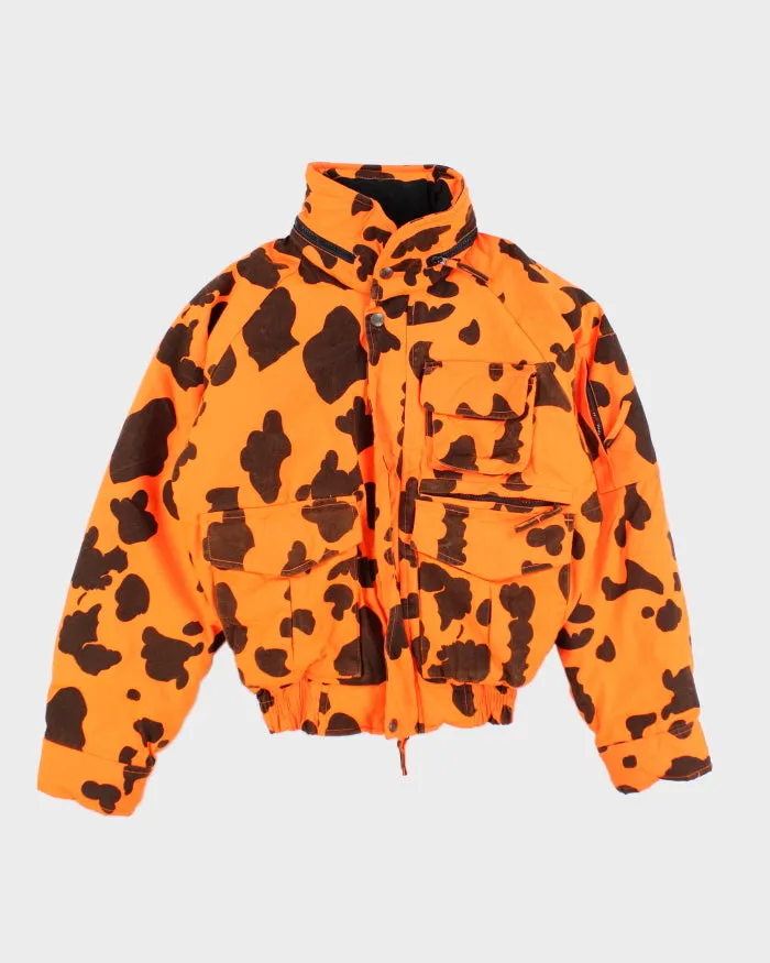 Vintage 90's Field and Stream Heavyweight Patterned Bomber Jacket - S sold by Rokit