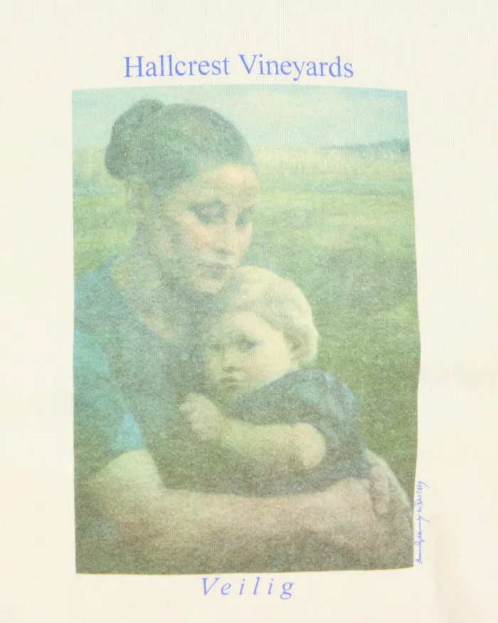 Vintage 90's Lee Hallcrest Vineyards Graphic Sweatshirt - L sold by Rokit product image thumbnail 4