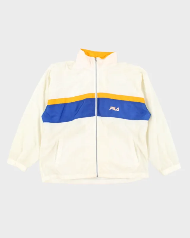Vintage 90's Fila Lightweight Track Jacket - XXL sold by Rokit