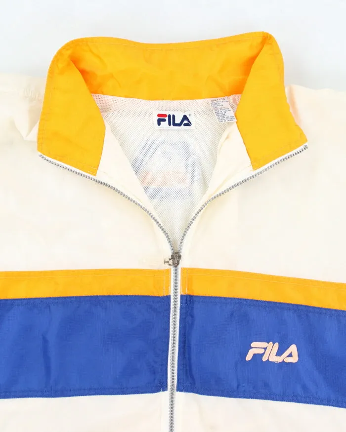 Vintage 90's Fila Lightweight Track Jacket - XXL sold by Rokit product image thumbnail 3