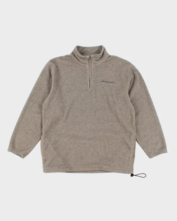 Vintage 2000's Nautica Jeans Quarter Zip Fleece - M sold by Rokit