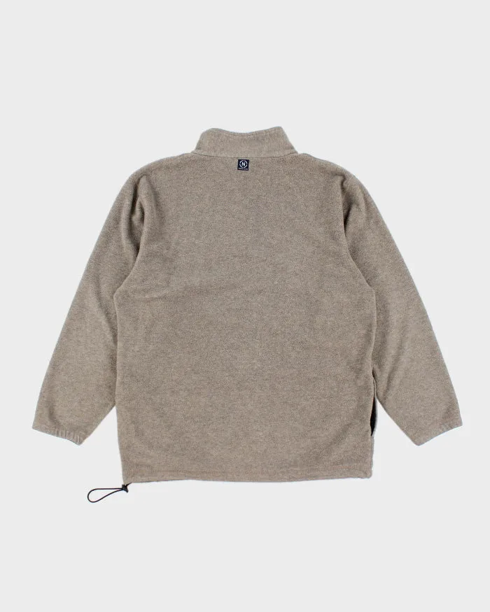 Vintage 2000's Nautica Jeans Quarter Zip Fleece - M sold by Rokit product image thumbnail 2