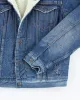 Vintage 2000's Levi's Fleece Lined Denim Jacket - L sold by Rokit