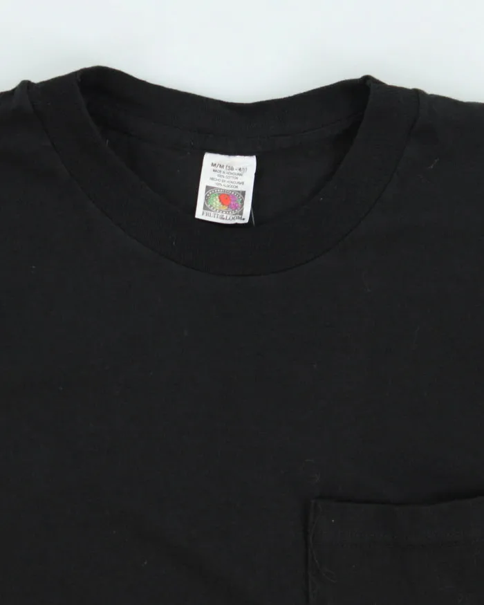Vintage 90's Fruit of the Loom Blank Pocket T-Shirt - M sold by Rokit product image thumbnail 3