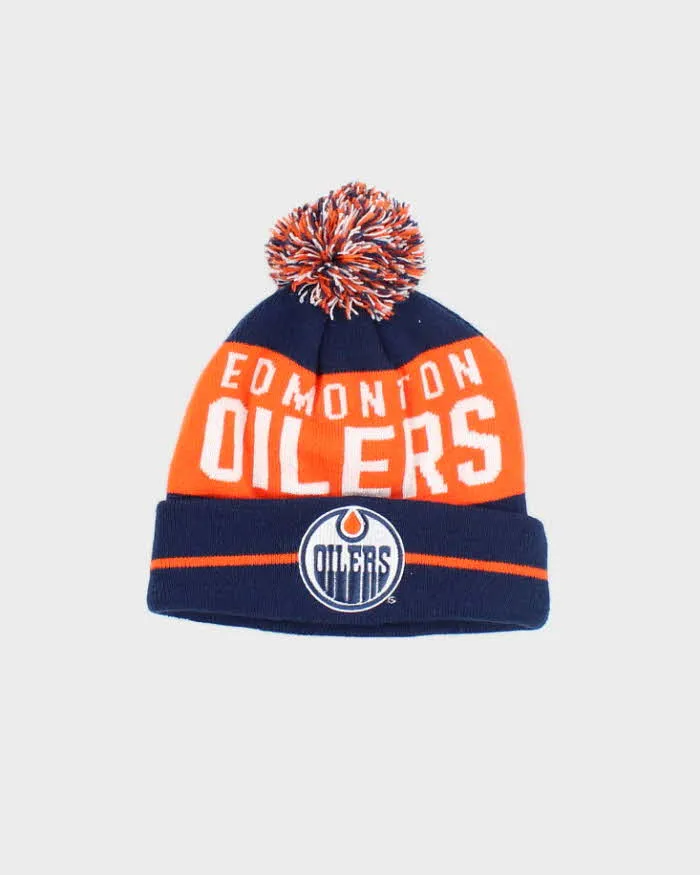 Oilers Bobble Beanie sold by Rokit
