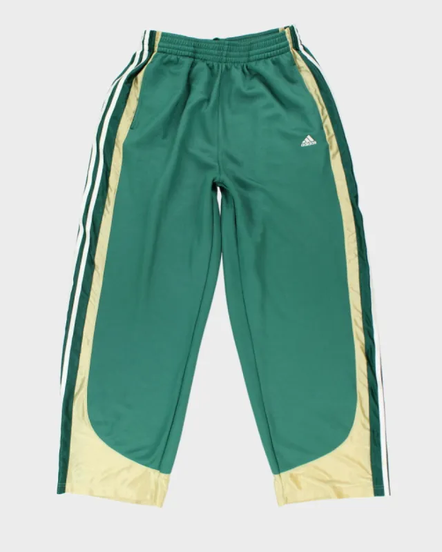 Vintage Y2K Adidas Three Stripe Baggy Tracksuit Bottoms - W28 L29 sold by Rokit