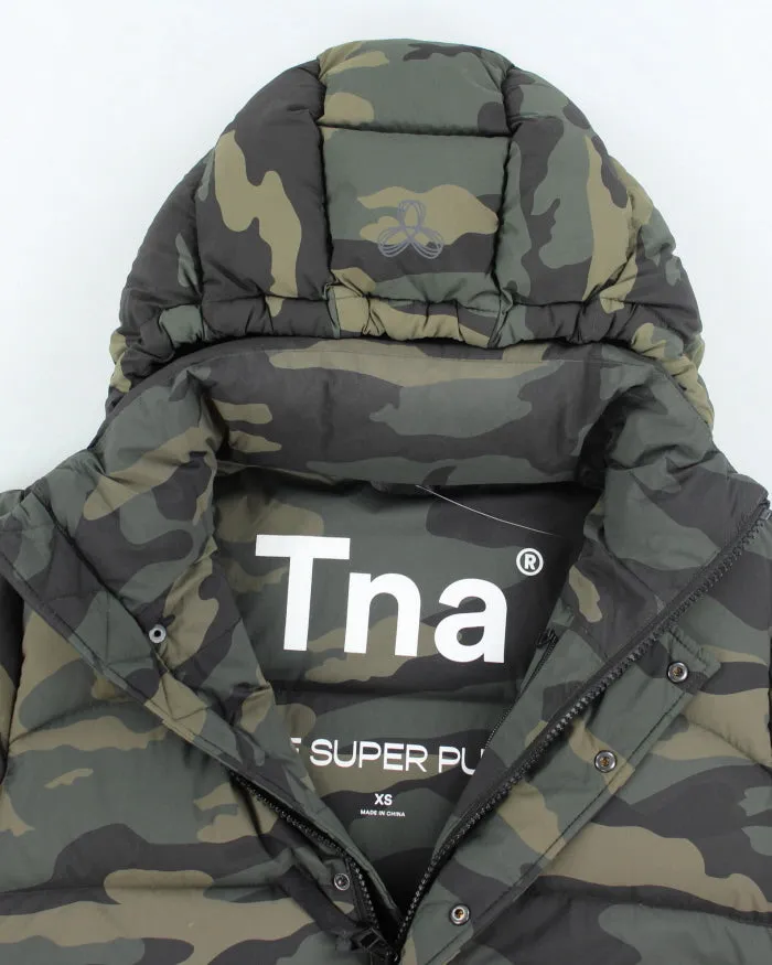 Vintage TNA Super Puff Lightweight Hooded Puffer Jacket - XS sold by Rokit product image thumbnail 3