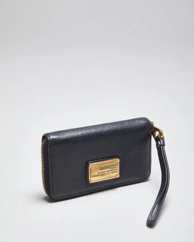 Marc By Marc Jacobs Black Leather Purse sold by Rokit