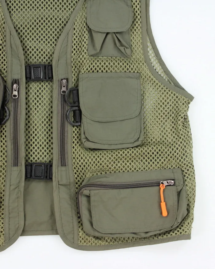 Vintage Lie Se Zhe Multi Pockets Lightweight Fisherman's Gilet - XXL sold by Rokit product image thumbnail 4