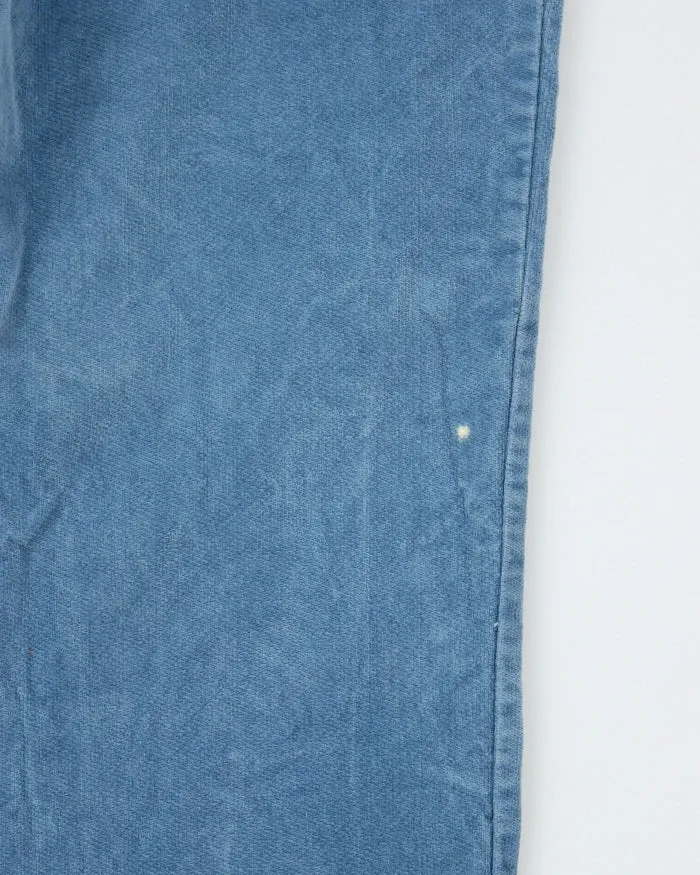 Vintage 90s Ralph Lauren Polo Jeans Blue Corduroy Trousers - W34 L30 sold by Rokit product image thumbnail 3