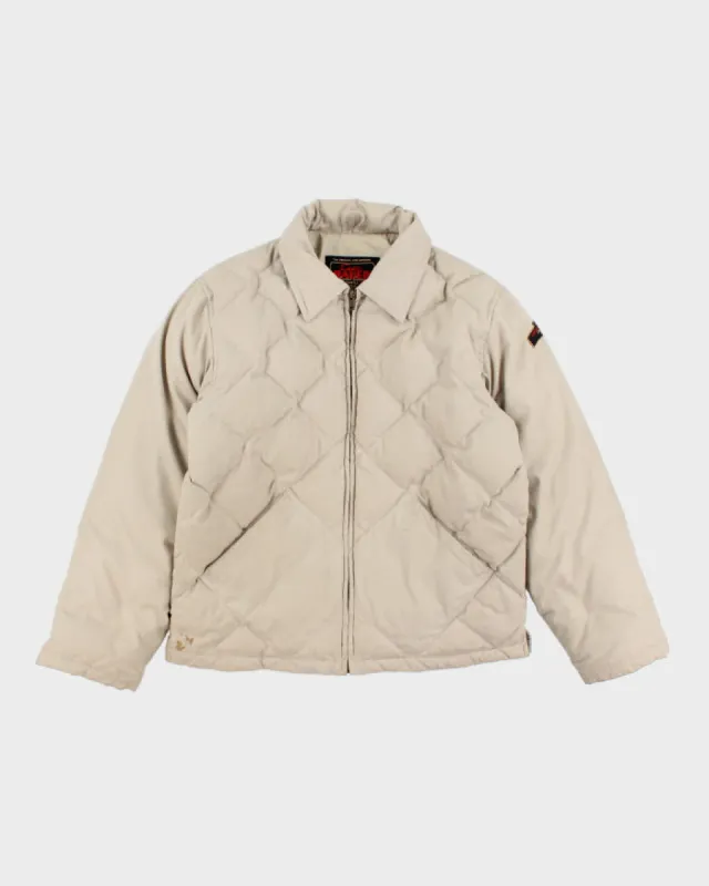 Vintage 2000's Eddie Bauer Quilted Bomber Jacket - M sold by Rokit