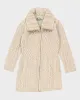 Vintage Aran Crafts Merino Wool Zip-up Knit Cardigan - XS sold by Rokit