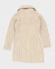 Vintage Aran Crafts Merino Wool Zip-up Knit Cardigan - XS sold by Rokit