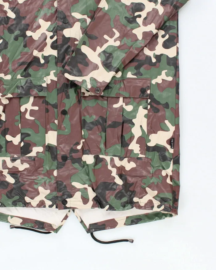 Vintage Rains Camouflage Waterproof Hooded Jacket - M sold by Rokit product image thumbnail 4