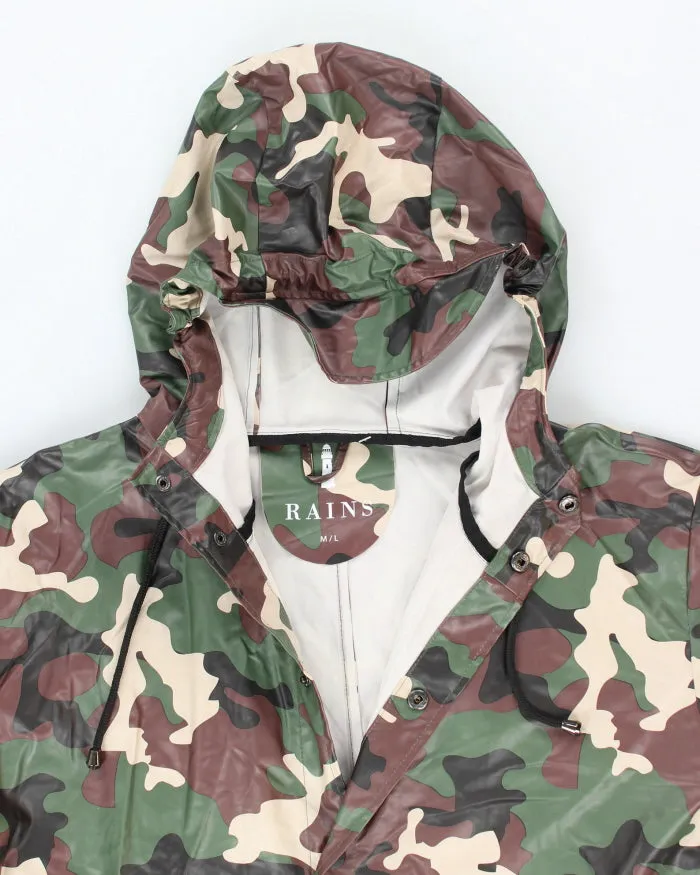 Vintage Rains Camouflage Waterproof Hooded Jacket - M sold by Rokit product image thumbnail 3