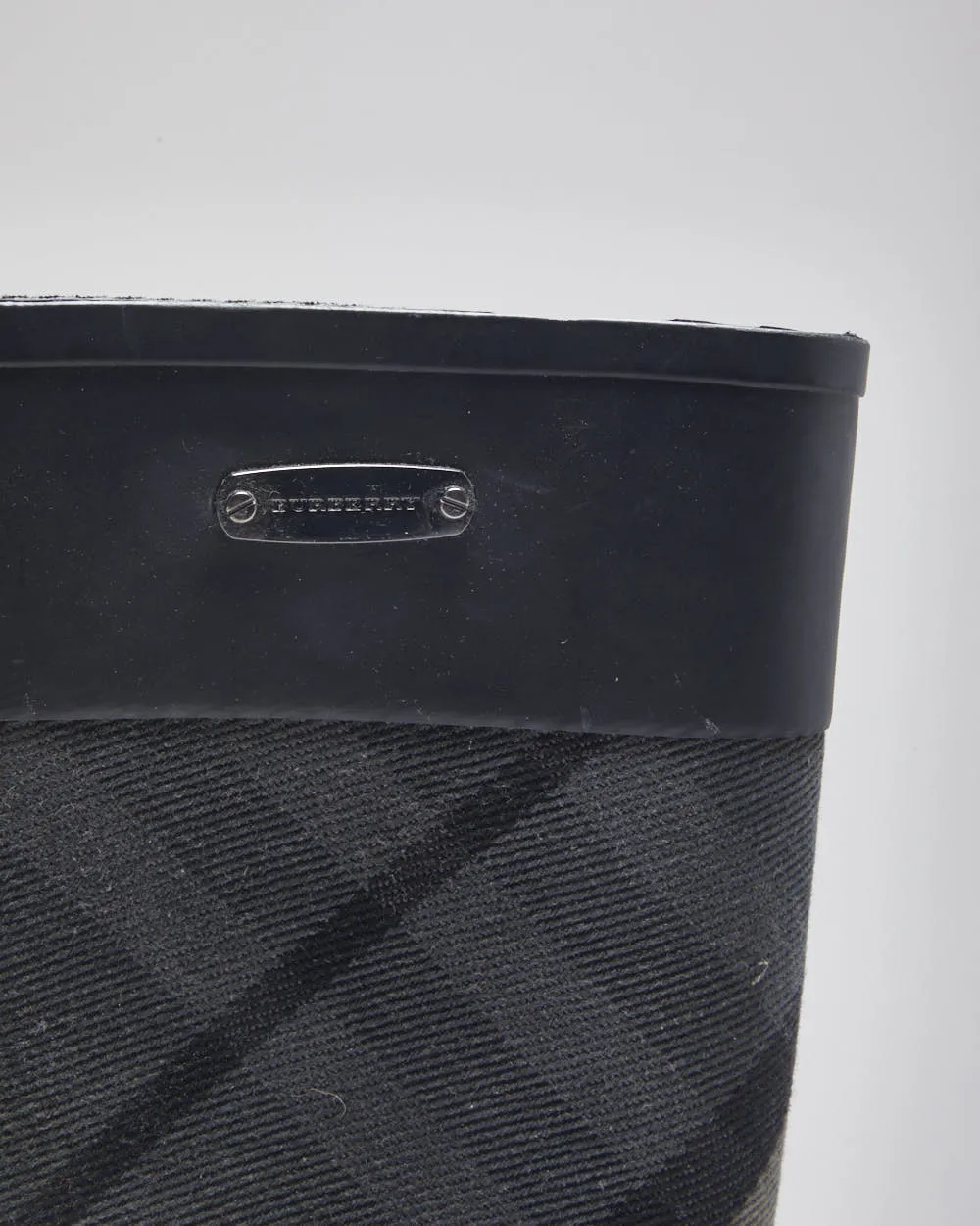 Burberry Black Wellington Boots - UK3 sold by Rokit product image thumbnail 5