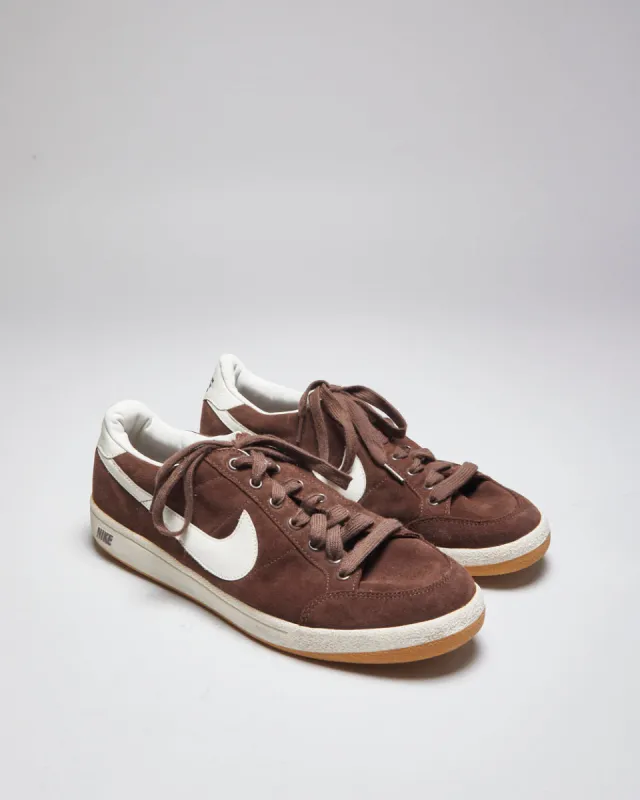 Nike Brown Suede Trainers - UK12 sold by Rokit