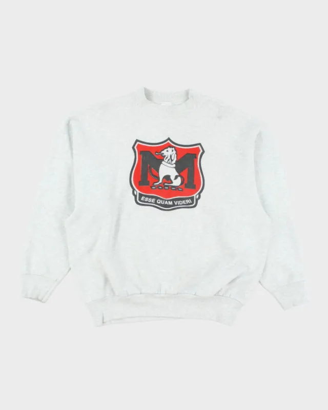 Vintage 90's Fruit of the Loom College Logo Sweatshirt - XL sold by Rokit