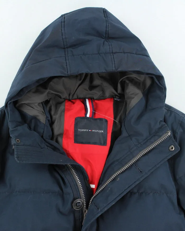 Vintage 2000's Tommy Hilfiger Heavyweight Hooded Puffer Jacket - L sold by Rokit product image thumbnail 3