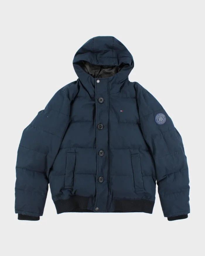 Vintage 2000's Tommy Hilfiger Heavyweight Hooded Puffer Jacket - L sold by Rokit