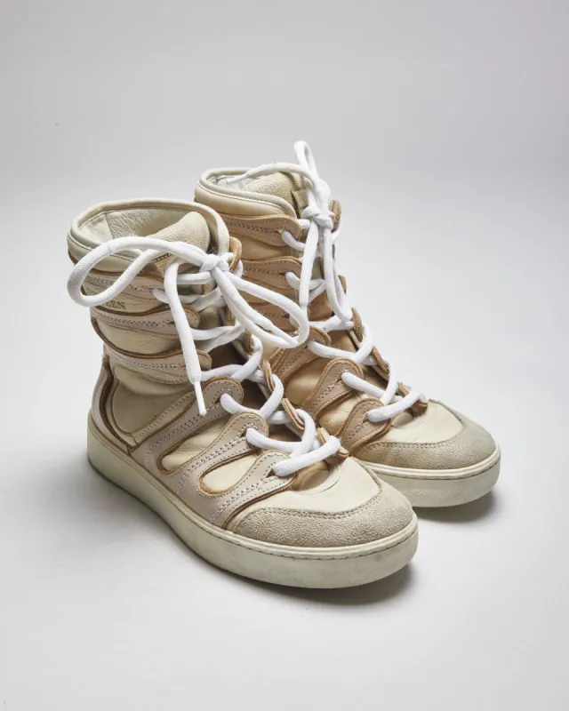 Puma x Alexander McQueen hi Top Trainers - Uk6 sold by Rokit