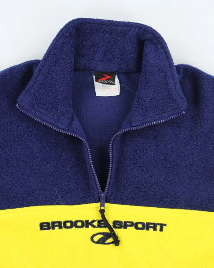 Vintage 2000's Brooks Sport Chunky Quarter Zip Fleece - L sold by Rokit product image thumbnail 3