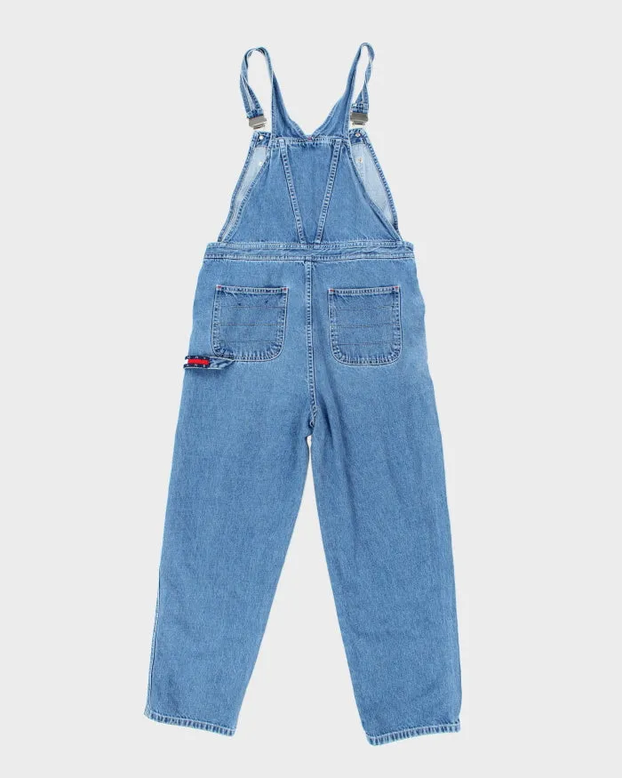 Vintage Y2K Tommy Hilfiger Medium Wash Denim Dungarees - W34 L27 sold by Rokit product image thumbnail 2