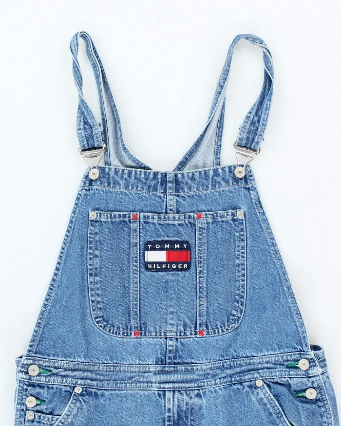 Vintage Y2K Tommy Hilfiger Medium Wash Denim Dungarees - W34 L27 sold by Rokit product image thumbnail 3