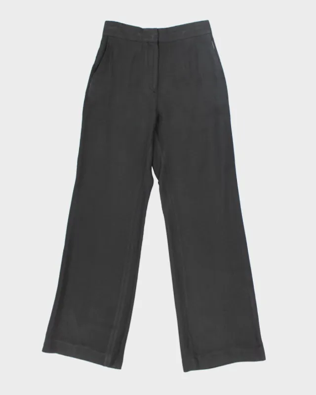 Sandro Black Suit Trousers - W26 L30 sold by Rokit