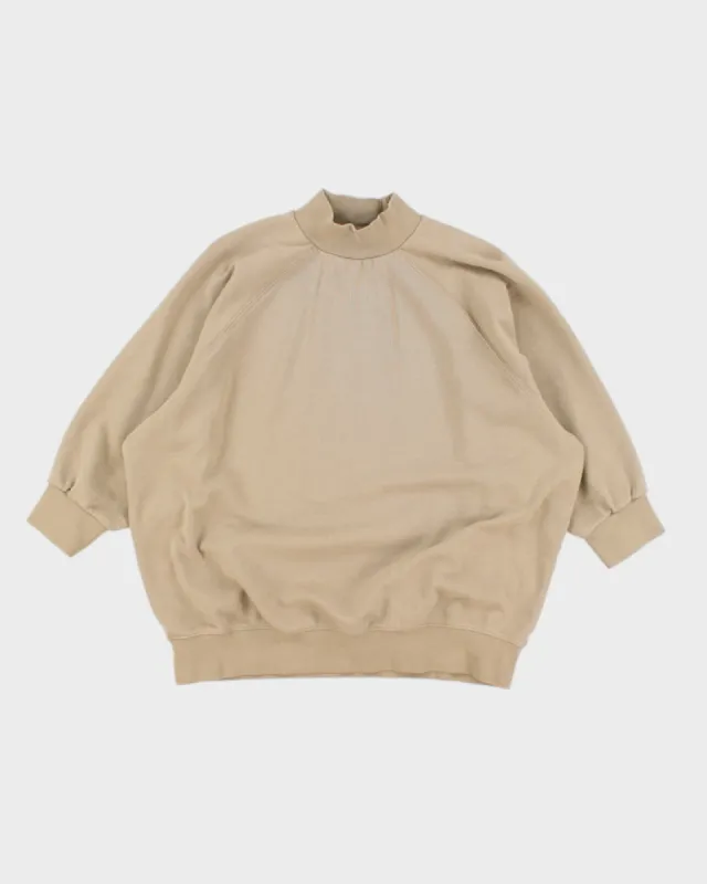 Essentials Oversized Mid Length Sleeve Blank Sweatshirt - M sold by Rokit