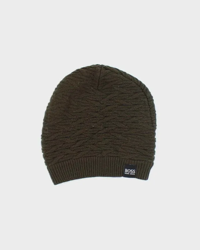 Vintage 2000's Hugo Boss Lined Toque Beanie - OS sold by Rokit