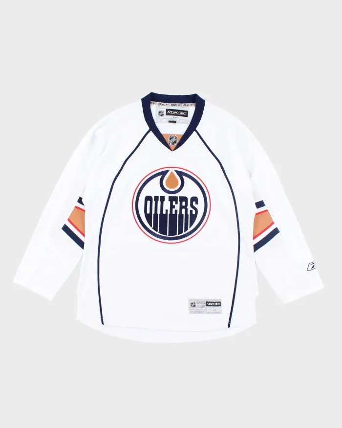 Vintage Reebok Edmonton Oilers Oversized NHL Hockey Jersey - S sold by Rokit
