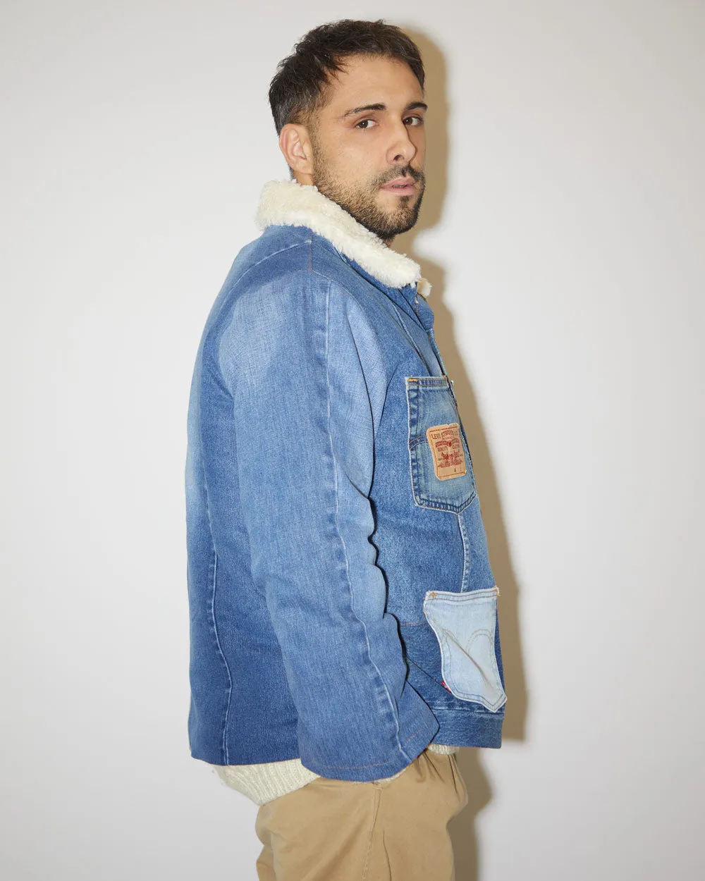 Rokit Originals Rework Lined Unisex Jacket sold by Rokit product image thumbnail 3