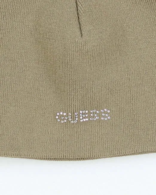 Vintage Y2K Guess Diamante Small Logo Beanie - OS sold by Rokit product image thumbnail 3
