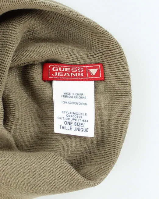Vintage Y2K Guess Diamante Small Logo Beanie - OS sold by Rokit product image thumbnail 4