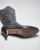 Cole Hann x Nike Air Black Leather Heeled Boots - UK4 sold by Rokit