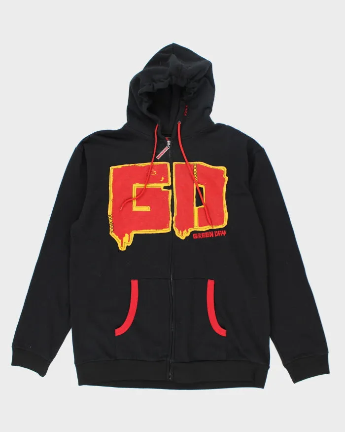Vintage Y2K Green Day Band Zip Up Hoodie - XL sold by Rokit