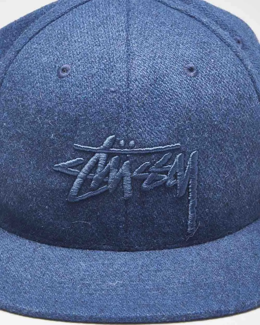 Vintage Stussy Embroidered Logo Snapback Cap - OS sold by Rokit product image thumbnail 3