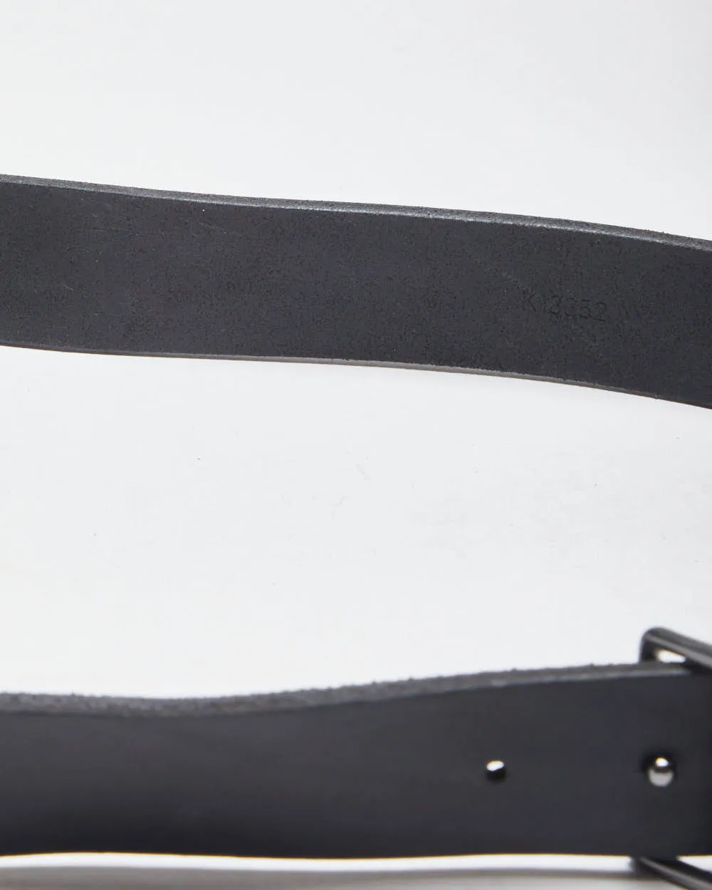 Calvin Klein Black Leather Belt - W33-W37 sold by Rokit product image thumbnail 4