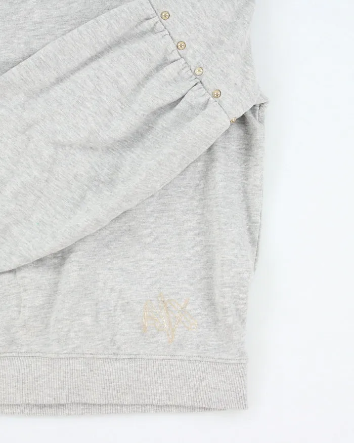 Vintage Armani Exchange Cropped Sweatshirt - S sold by Rokit product image thumbnail 4