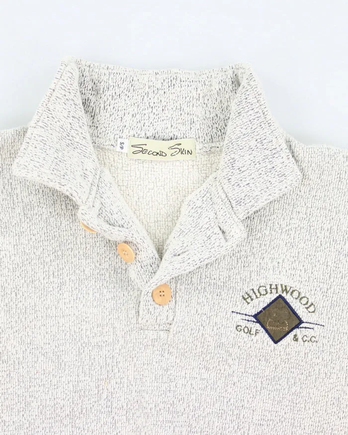 Vintage Highwood Golf Embroidered Quarter Button Sweatshirt - S sold by Rokit product image thumbnail 3
